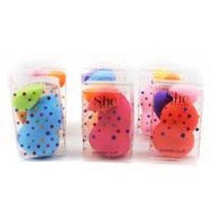She Makeup 3-Piece Blending Sponge Set